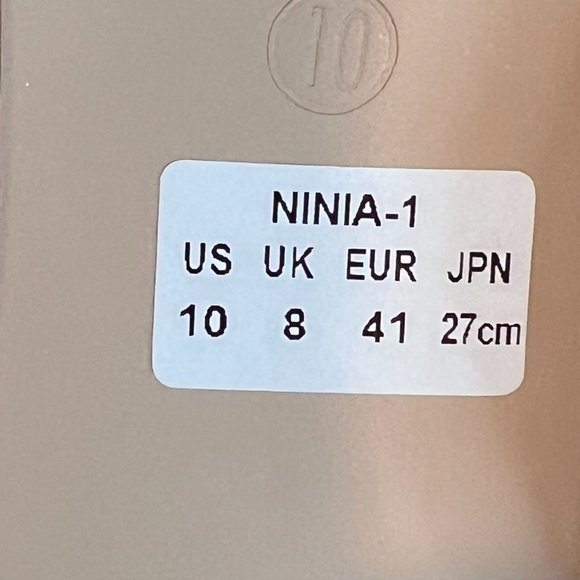 Dream Pairs Metallic Silver Open Toe Adjustable Ankle Strap High Heels Size 10 - Picture 8 of 9